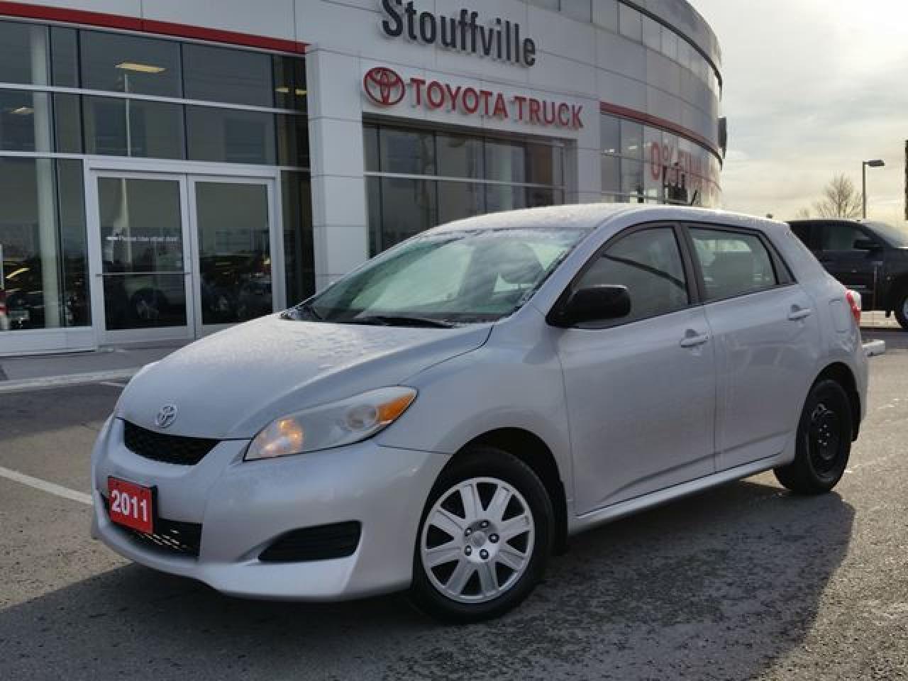 Used 2011 Toyota Matrix OFF-LEASE - ONE-OWNER - ACCIDENT-FREE - DEALER CERTIFIED - CLICK FOR MORE DETAILS! for sale in Stouffville, ON