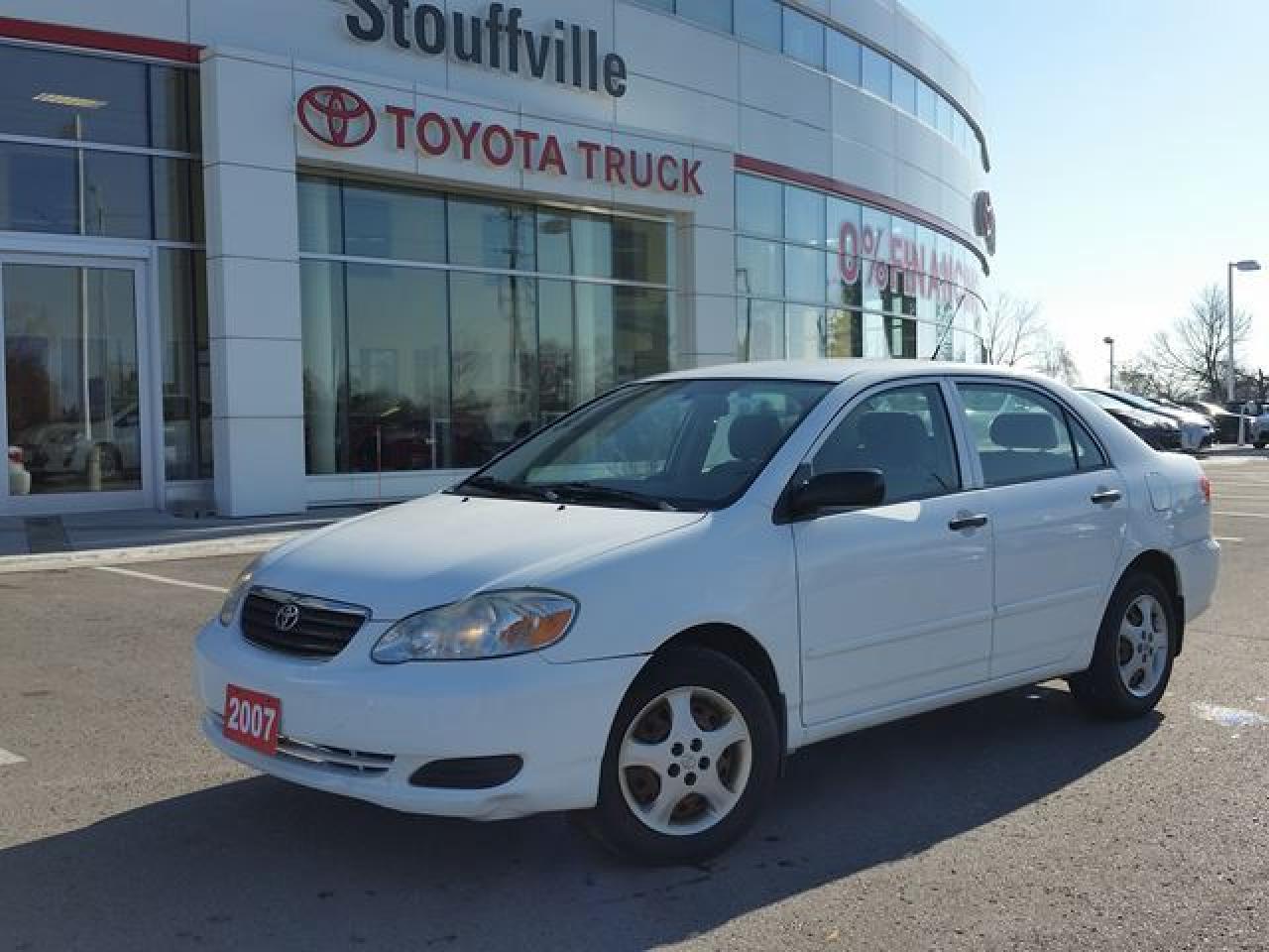 Used 2007 Toyota Corolla CE - ACCIDENT-FREE - ONE-OWNER - DEALER CERTIFIED - CLICK FOR MORE DETAILS! for sale in Stouffville, ON