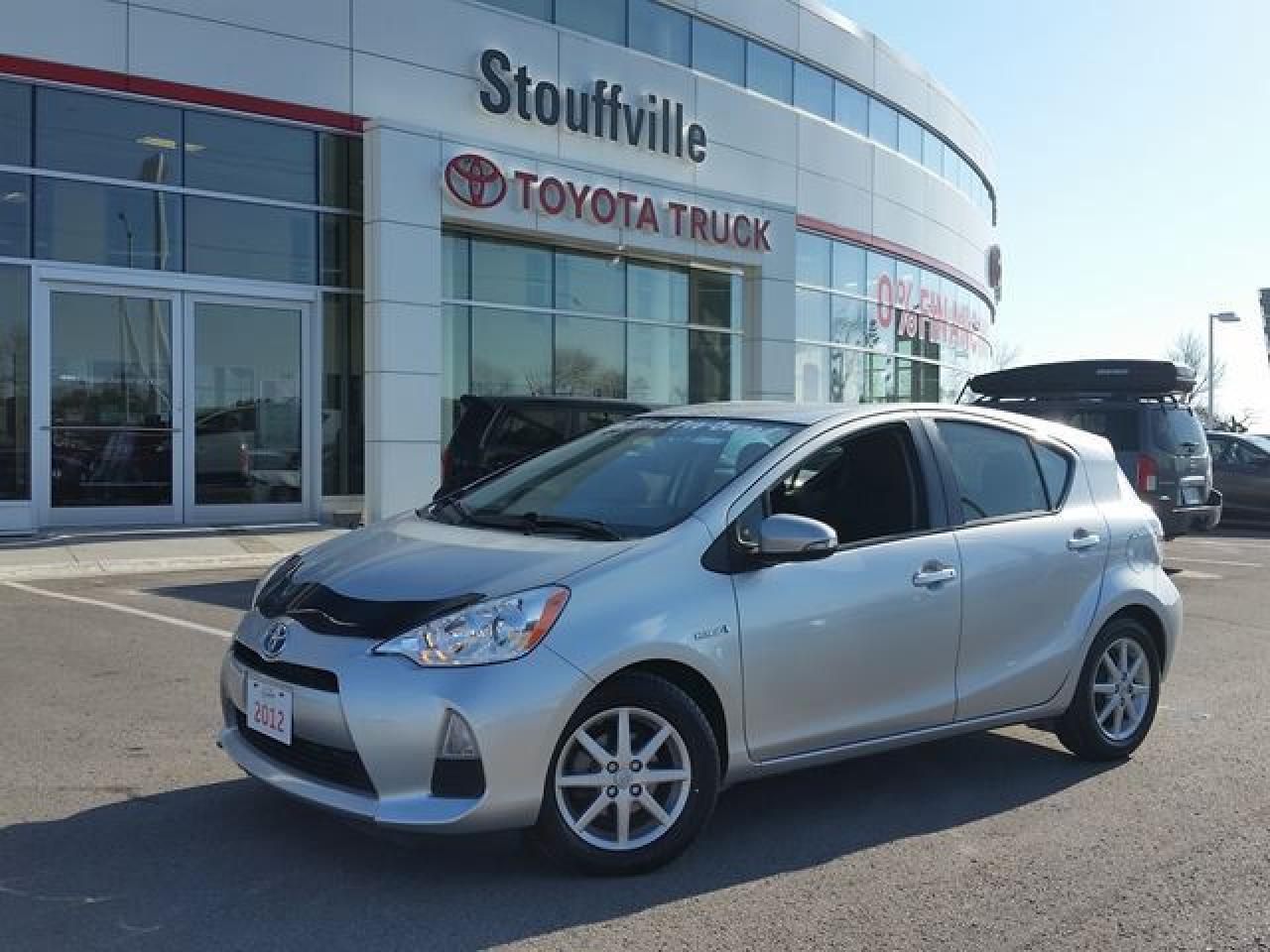 Used 2012 Toyota Prius C TECHNOLOGY PACKAGE - TOYOTA CERTIFIED USED VEHICLE - ONE-OWNER - CLICK FOR MORE DETAILS! for sale in Stouffville, ON