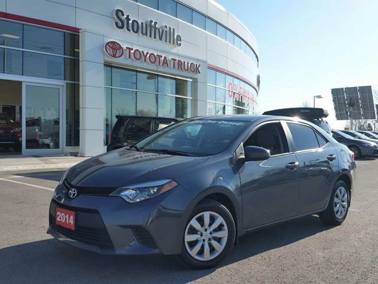 Used 2014 Toyota Corolla LE - OFF-LEASE - ONE-OWNER - TOYOTA CERTIFIED USED VEHICLE - CLICK FOR MORE DETAILS! for sale in Stouffville, ON