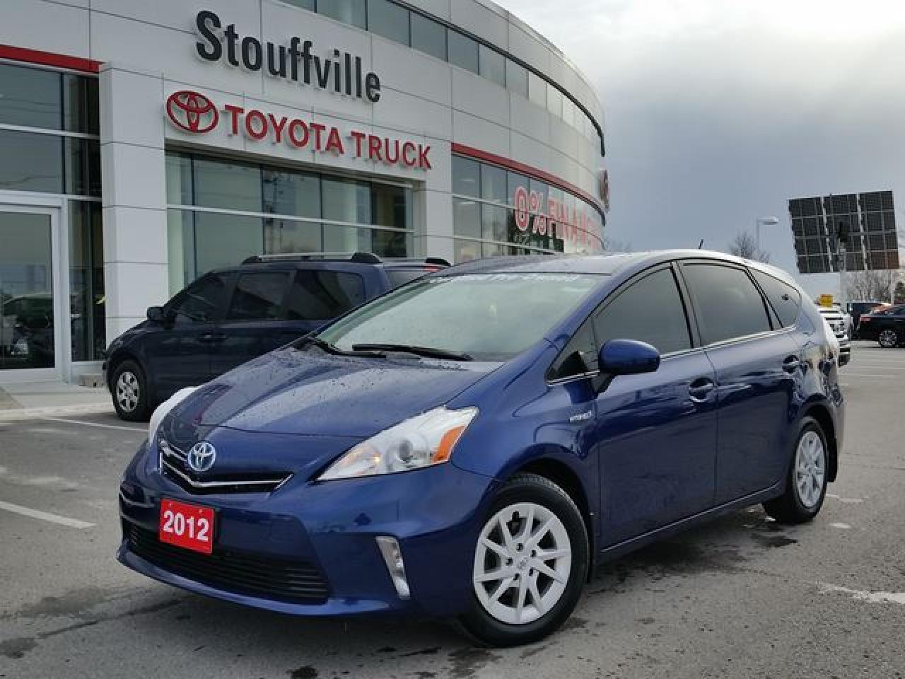 Used 2012 Toyota Prius PRIUS V- OFF-LEASE - ACCIDENT-FREE - TOYOTA CERTIFIED - CLICK FOR MORE DETAILS! for sale in Stouffville, ON