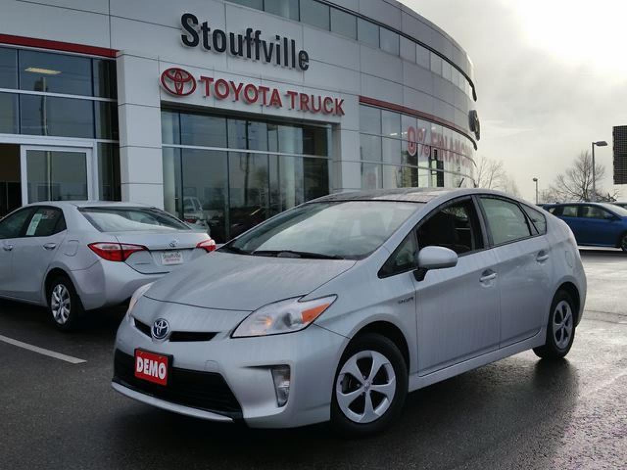 Used 2015 Toyota Prius MOONROOF UPGRADE PACKAGE - DEMO PRICED - ALL CURRENT PROGRAMS APPLY - CLICK FOR MORE DETAILS! for sale in Stouffville, ON