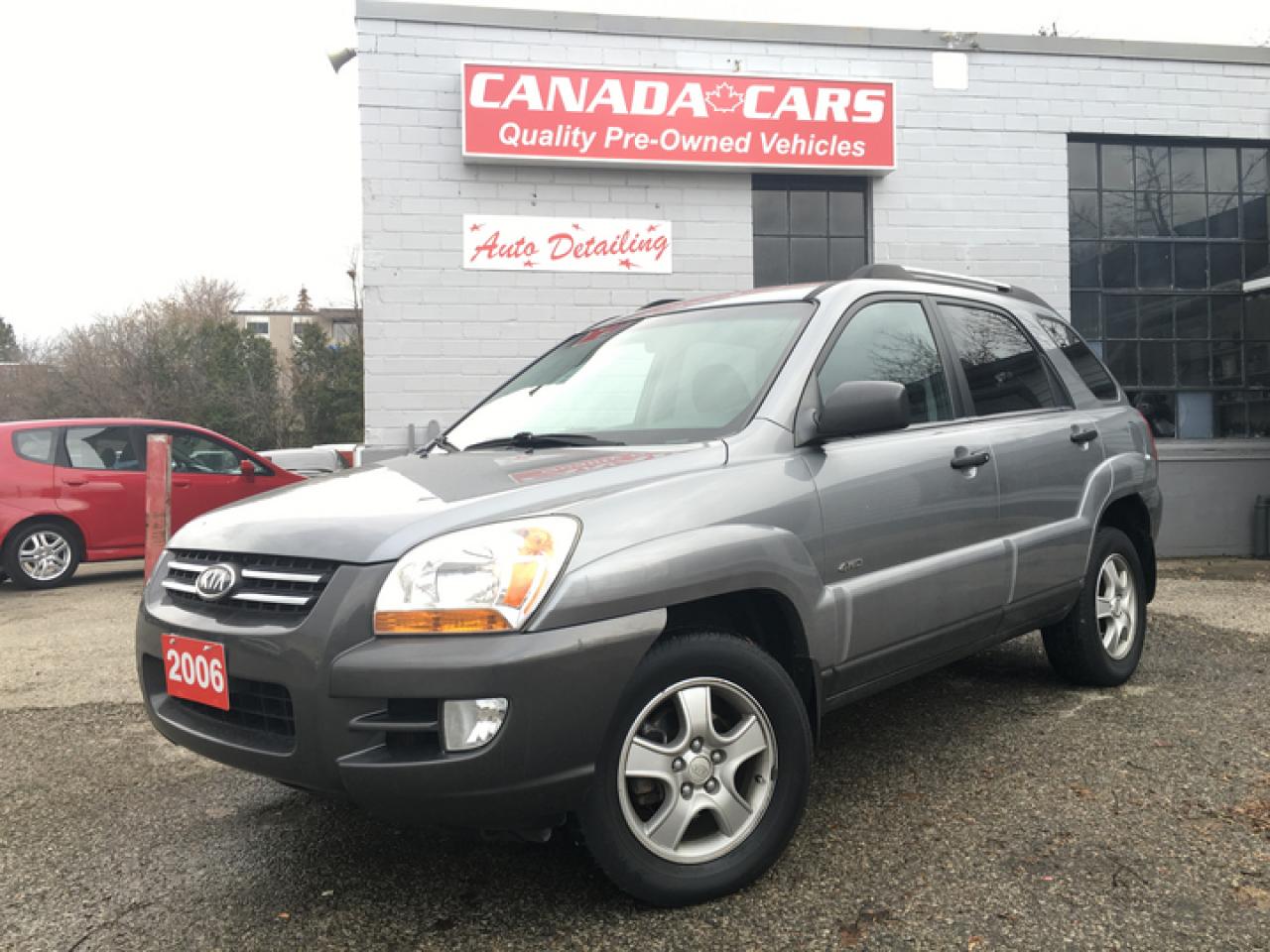 Used 2006 Kia Sportage ALL WHEEL DRIVE/V6 for sale in Waterloo, ON
