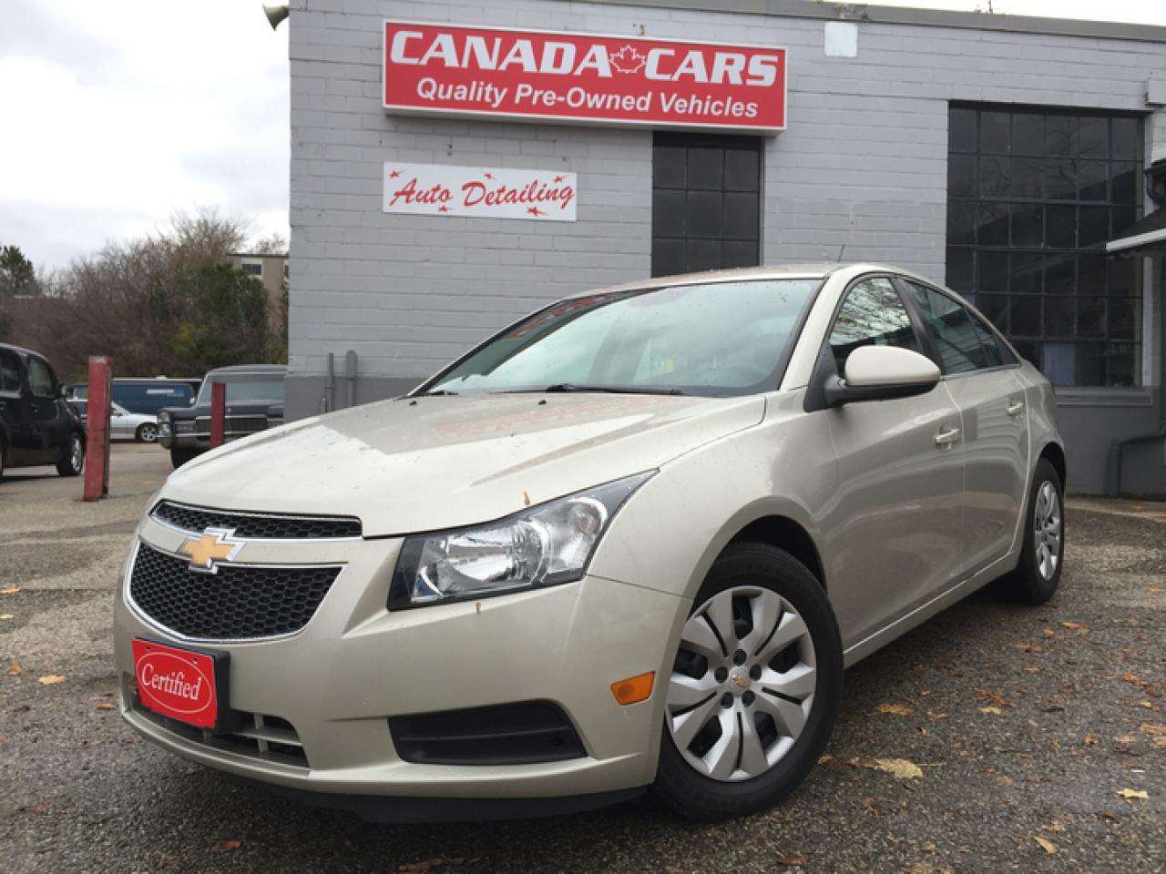 Used 2013 Chevrolet Cruze LT TURBO | BLUETOOTH | for sale in Waterloo, ON