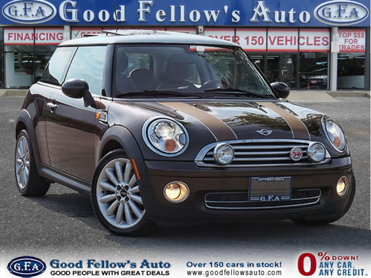 2010 Mini Cooper MAYFAIR EDITION; LEATHER, SUNROOF