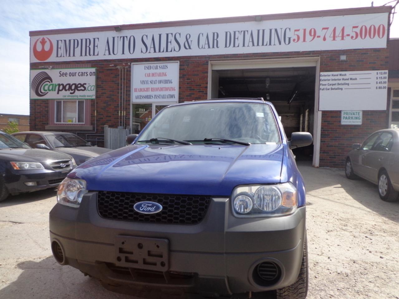Used 2005 Ford Escape XLS CERTIFIED for sale in Kitchener, ON