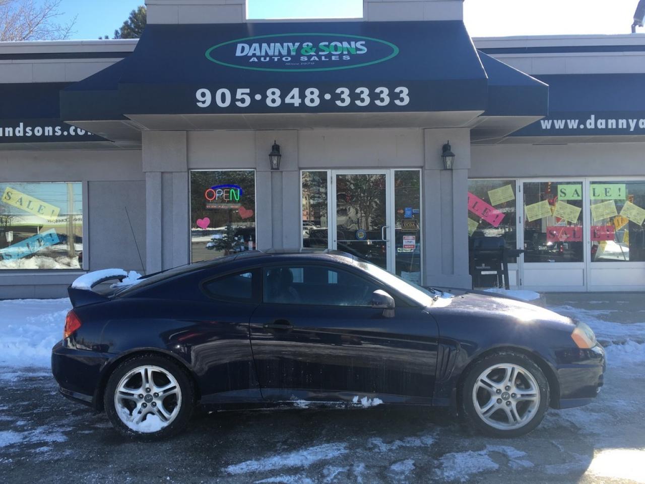 Used 2003 Hyundai Tiburon GS | 5 Speed Manual | Leather  | for sale in Mississauga, ON