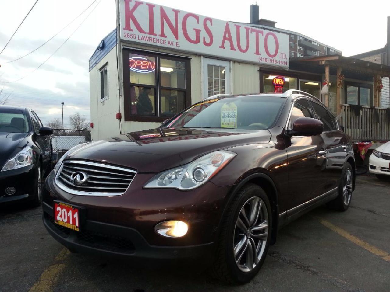 Used 2011 Infiniti EX35 Tech Pkg, navigation, back-up and side view camera for sale in North York, ON