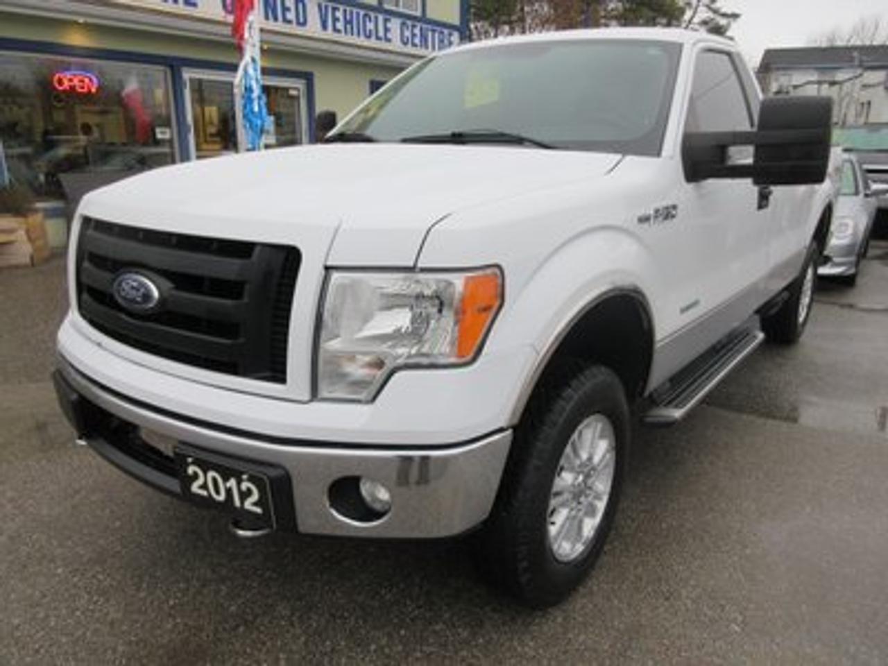 2012 Ford F-150 3.5L - ECO-BOOST LOADED XLT 3 PASSENGER 4X4.. REGULAR CAB.. LONG BOX..