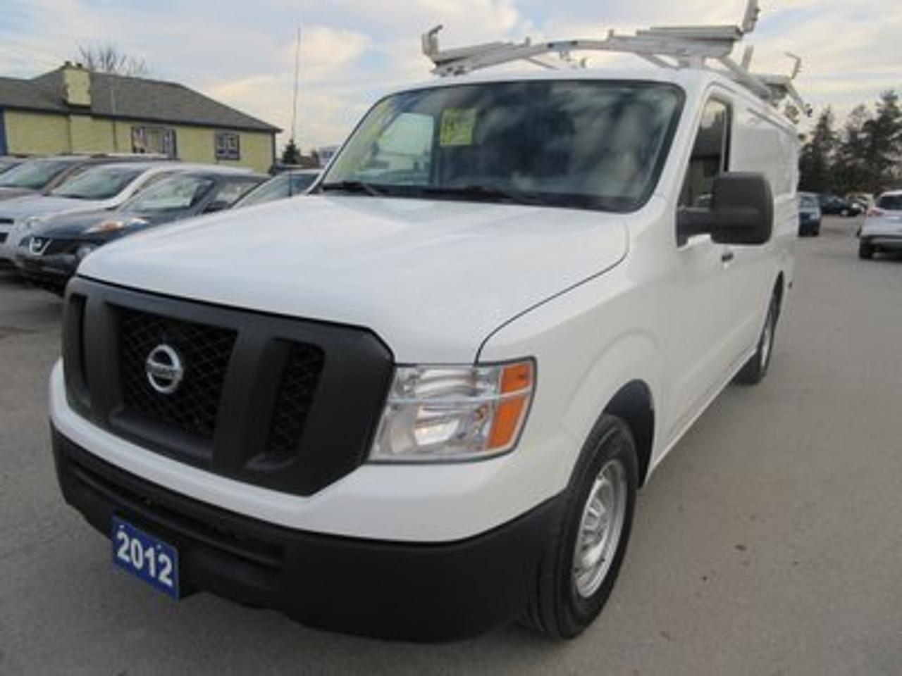 2012 Nissan NV 2500 Cargo WORK READY SV MODEL 2 PASSENGER CARGO MOVER.. LEATHER.. TRAILER BRAKE..