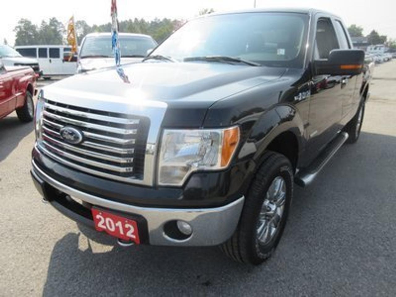 2012 Ford F-150 ECO-BOOST POWER EQUIPPED XLT MODEL 6 PASSENGER 4X4.. EXT-CAB.. SHORT BOX..