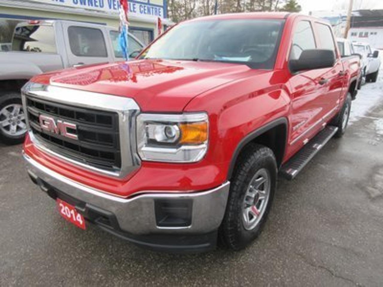 2014 GMC Sierra 1500 WORK READY SLE MODEL 6 PASSENGER 4X4.. CREW.. SHORTY.. FACTORY WARRANTY..