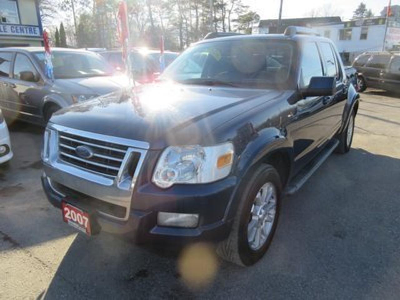 2007 Ford Explorer Sport Trac LOADED LIMITED EDITION 5 PASSENGER 4X4.. CREW.. SHORTY.. LEATHER.. SUNROOF..