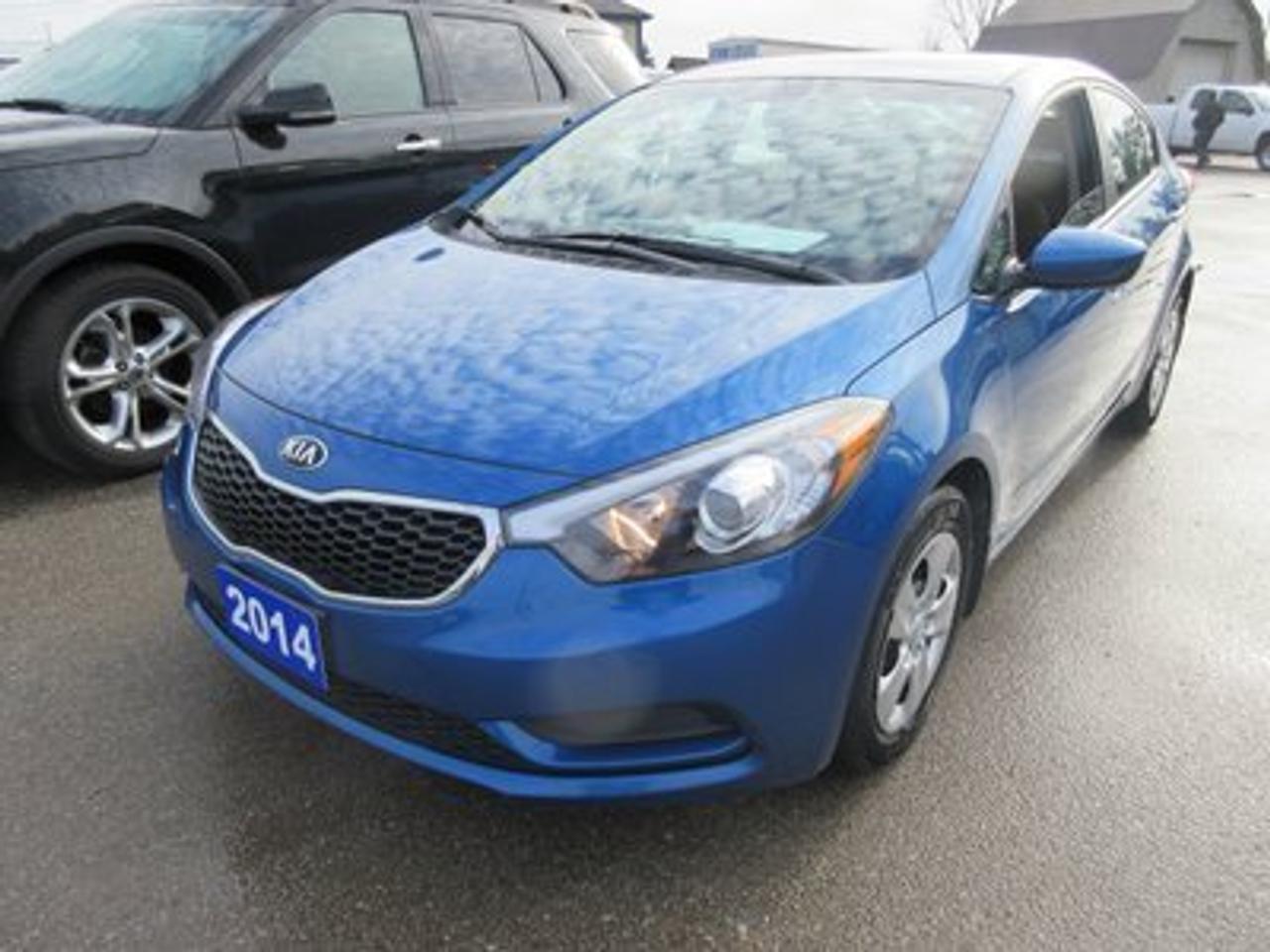 2014 Kia FORTE 'GREAT VALUE' FUEL EFFICIENT LX MODEL 5 PASSENGER CD/AUX/USB.. FACTORY WARRANTY..