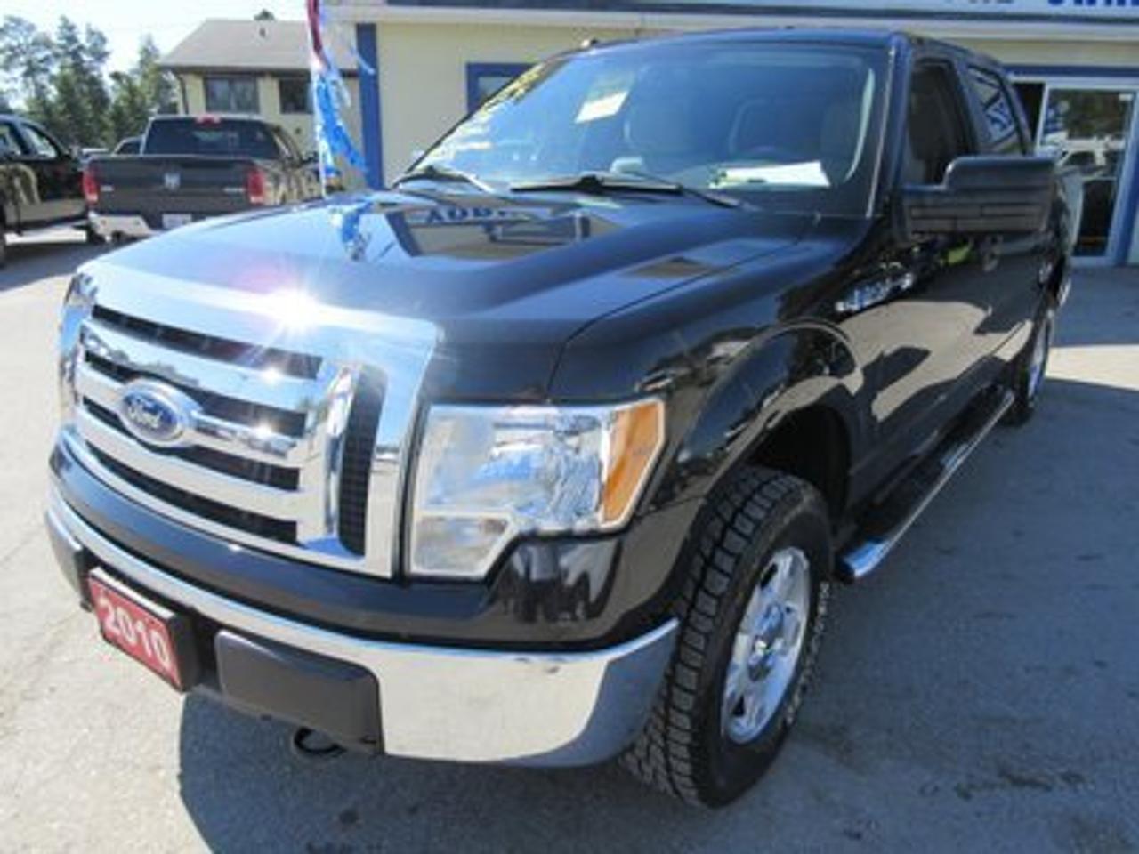 2010 Ford F-150 READY TO WORK XLT MODEL 6 PASSENGER 4X4.. CREW.. SHORTY.. 4.6L - V8 ENGINE..