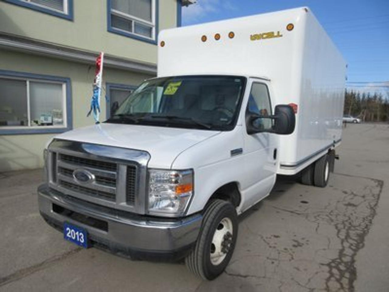 2013 Ford Econoline CARGO MOVER WELL EQUIPPED SUPER DUTY 2 PASSENGER HI-CUBE TRUCK..