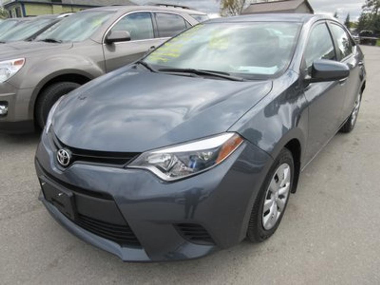 2014 Toyota Corolla FUEL EFFICIENT LE MODEL 5 PASSENGER TOUCH SCREEN.. CD/AUX/USB.. KEYLESS..