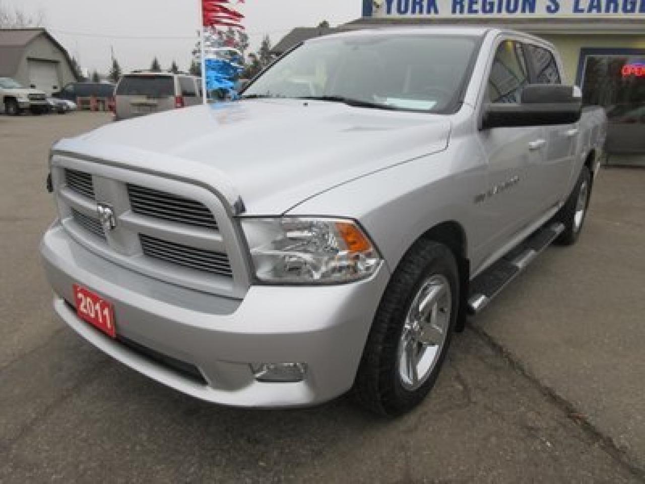 Used 2011 Dodge Ram 1500 LOADED SLT MODEL 5 PASSENGER 4X4.. CREW.. SHORTY.. SUNROOF.. ALPINE AUDIO.. for sale in Bradford, ON