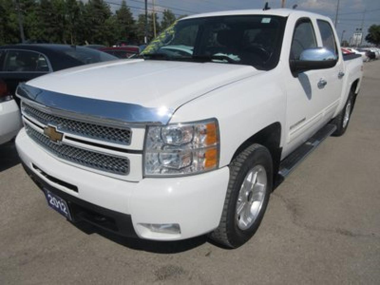Used 2012 Chevrolet Silverado LOADED LTZ MODEL 5 PASSENGER 4X4.. CREW.. SHORTY.. LEATHER.. POWER ROOF.. for sale in Bradford, ON