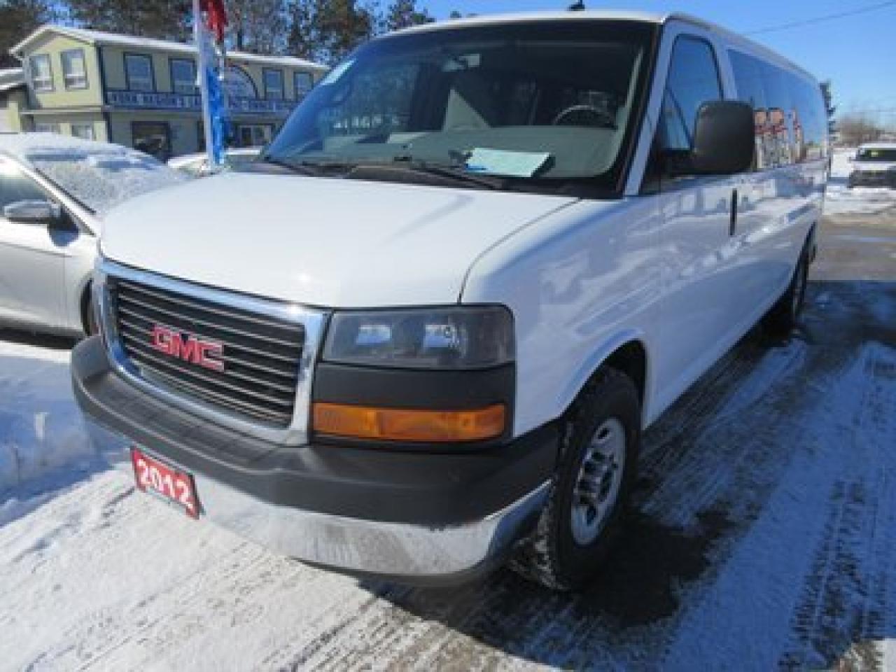Used 2012 GMC Savana 1 TON WELL EQUIPPED PEOPLE MOVER 15 PASSENGER FLEX FUEL.. STABILITRAK.. for sale in Bradford, ON