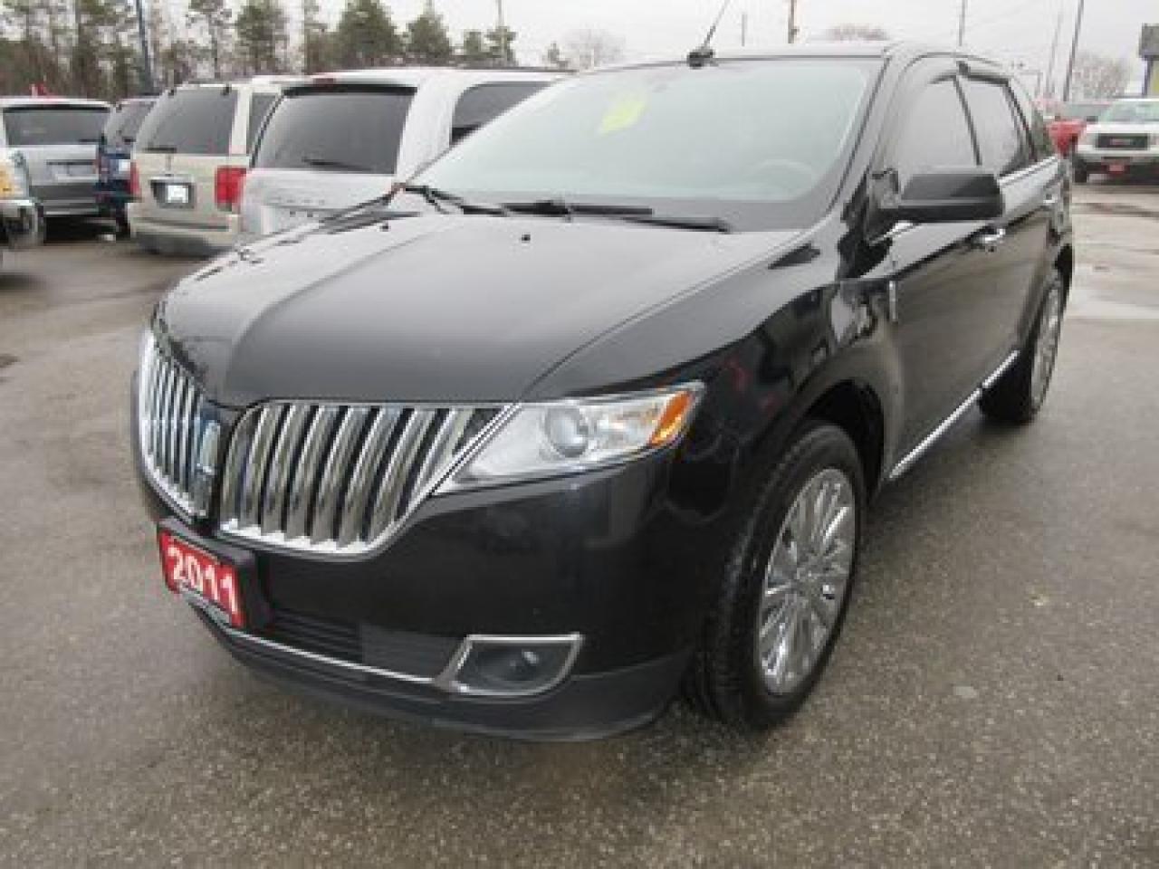 Used 2011 Lincoln MKX LOADED LIMITED EDITION 5 PASSENGER AWD.. LEATHER.. DUAL SUNROOF.. NAV.. for sale in Bradford, ON