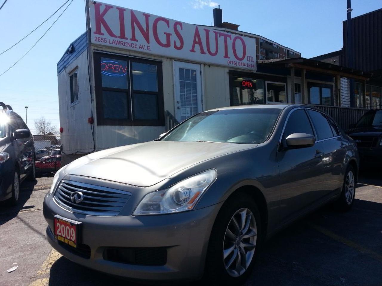 Used 2009 Infiniti G37X Leather, Nav, Backup-Cam, Sunroof for sale in Mississauga, ON