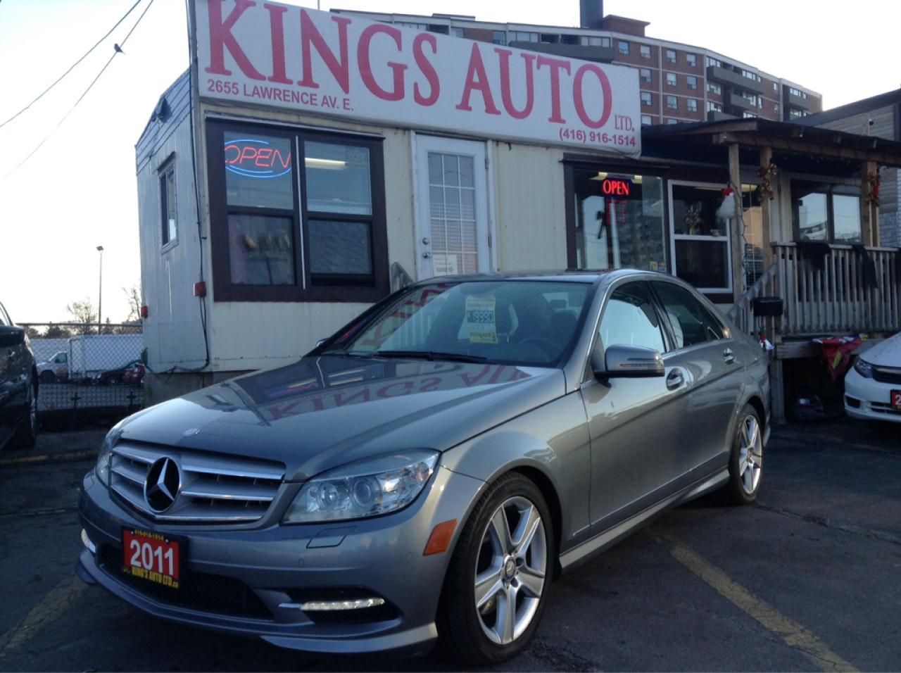 Used 2011 Mercedes-Benz C 300 Navigation, 4-Matic/AWD, Back-Up Cam for sale in Mississauga, ON