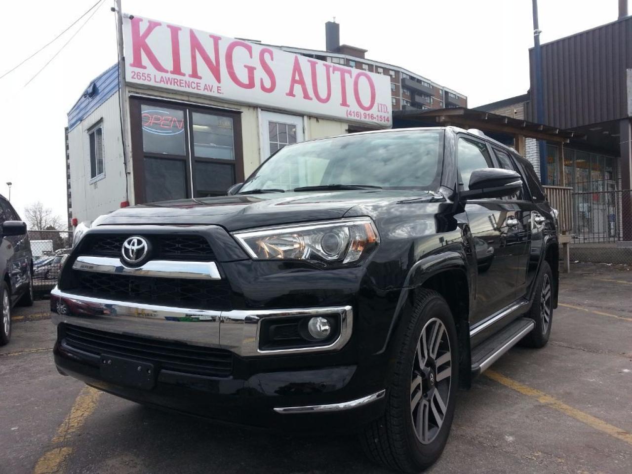Used 2015 Toyota 4Runner 7 Passenger, Leather, NAV, Backup-Cam, Sunroof for sale in Mississauga, ON