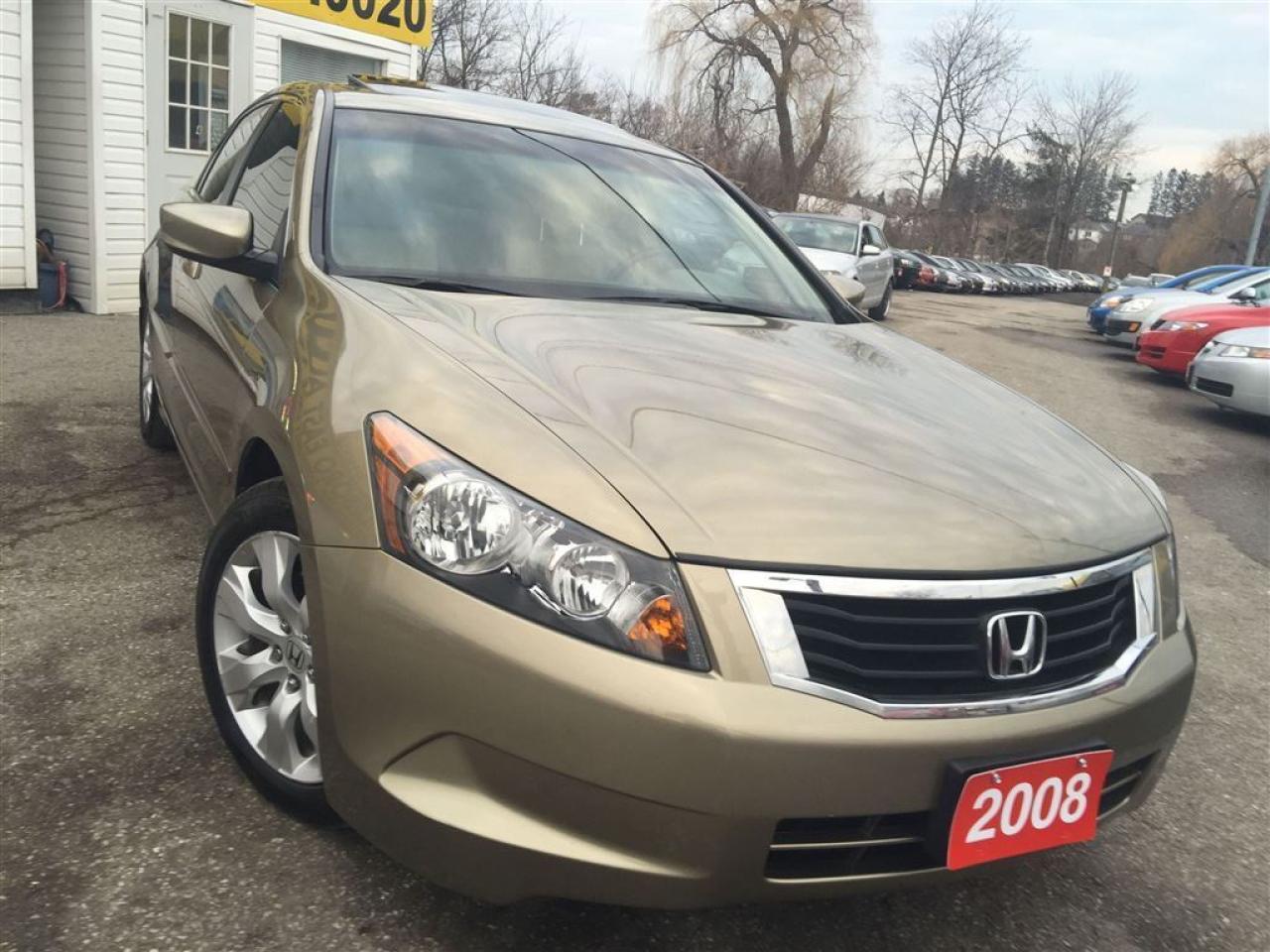 Used 2008 Honda Accord EX-L / AUTO / LEATHER / ROOF / ALLOYS for sale in Scarborough, ON