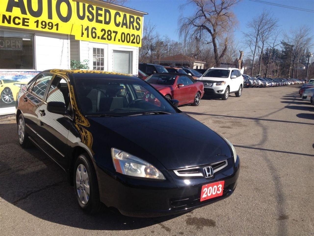 Used 2003 Honda Accord LX-G / AUTOAIR / LOADED / CLEAN for sale in Scarborough, ON