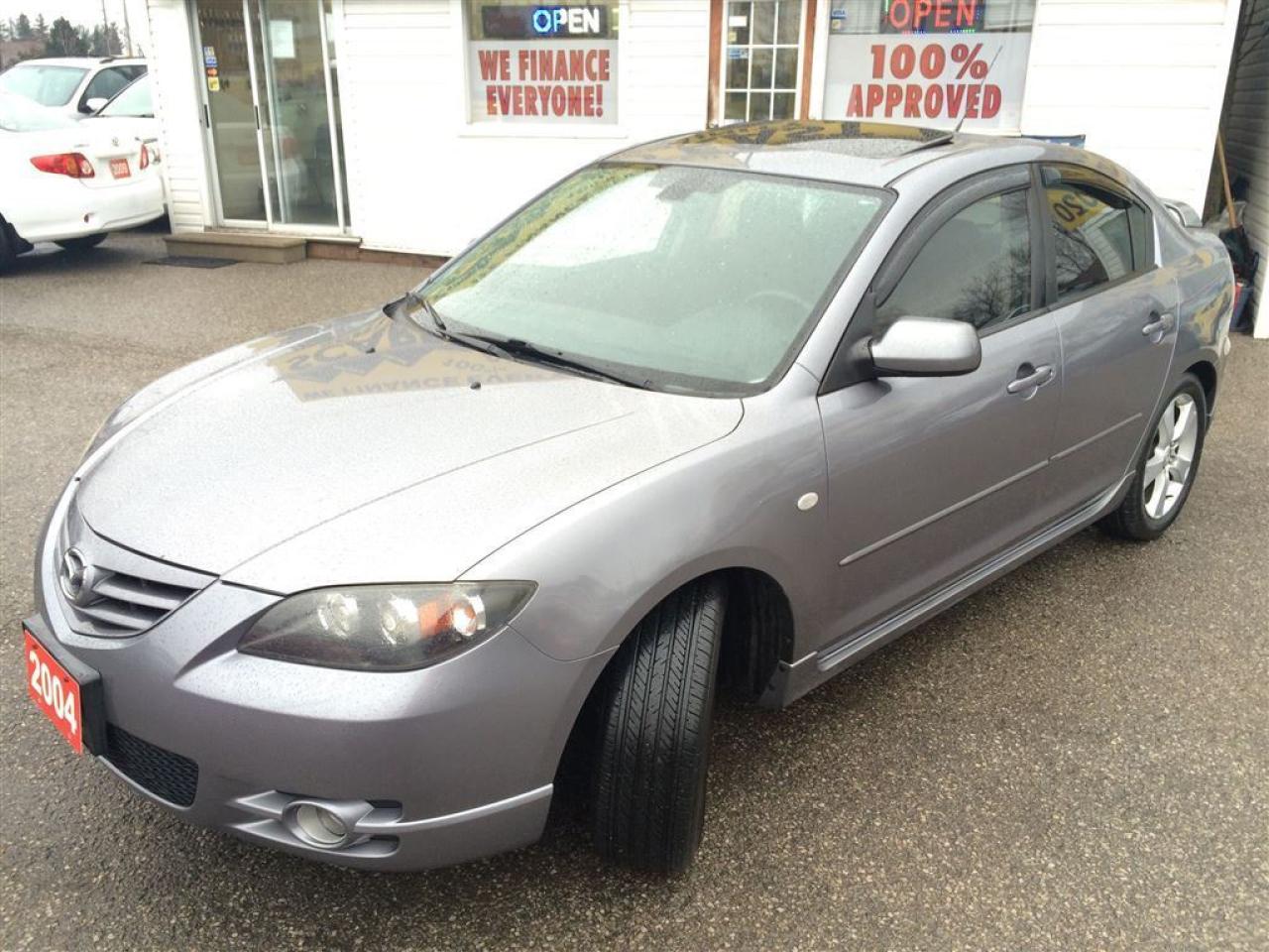 Used 2004 Mazda Mazda3 GT / AUTOROOF / LOADED / ALLOYS for sale in Scarborough, ON