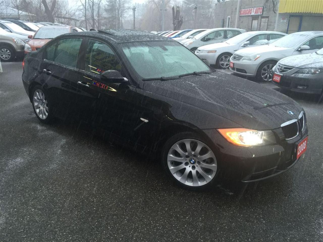 Used 2008 BMW 3 Series 328i / LEATHER / ROFF / ALLOYS for sale in Scarborough, ON