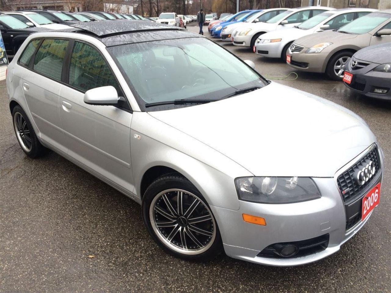 Used 2006 Audi A3 S-Line / AWD / LEATHER / ROOF / LOADED / ALLOYS for sale in Scarborough, ON