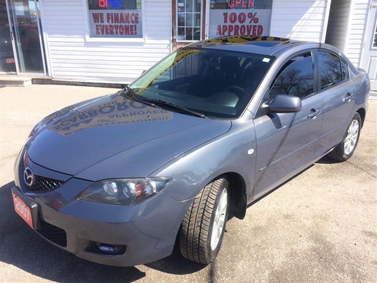 Used 2007 Mazda Mazda3 GS / PWR ROOF / LOADED / ALLOYS for sale in Scarborough, ON