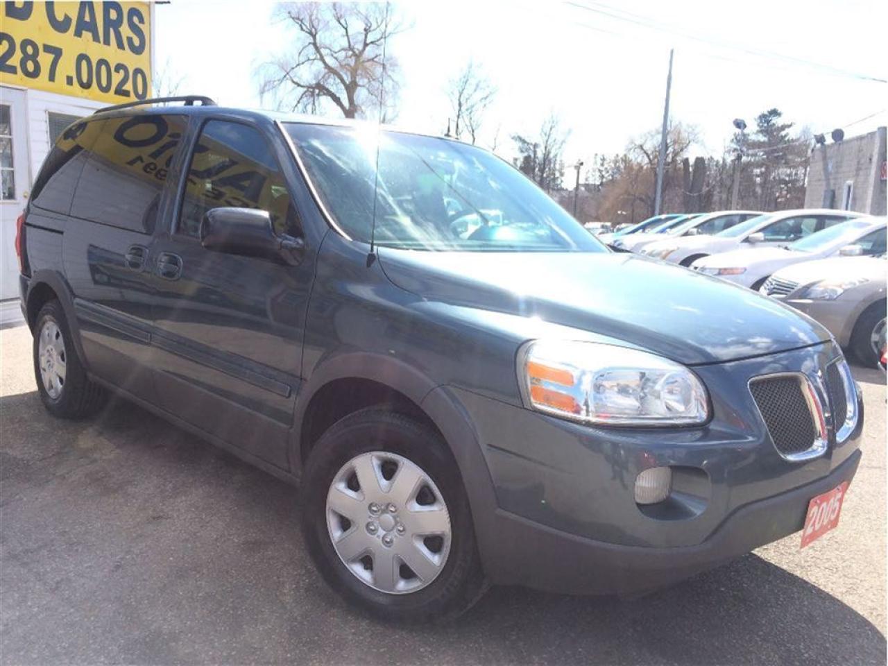 Used 2005 Pontiac Montana Sv6 MINI VAN / DVD / 7 PASS / CAPTAIN SEATS for sale in Scarborough, ON