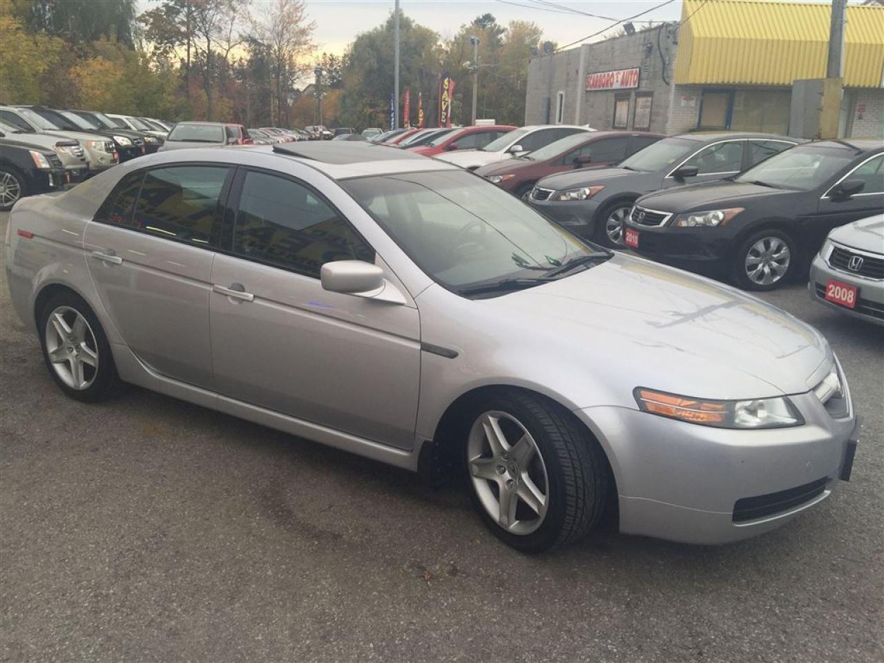 Used 2005 Acura TL AUTOAIR / LEATHER / ROOF / ALLOYS / SHARP for sale in Scarborough, ON