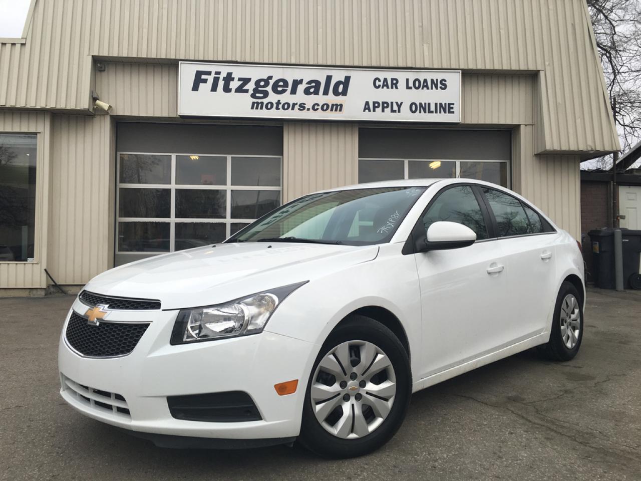 Used 2014 Chevrolet Cruze 1LT | Triple Coat White | Auto Bluetooh for sale in Halton Hills, ON