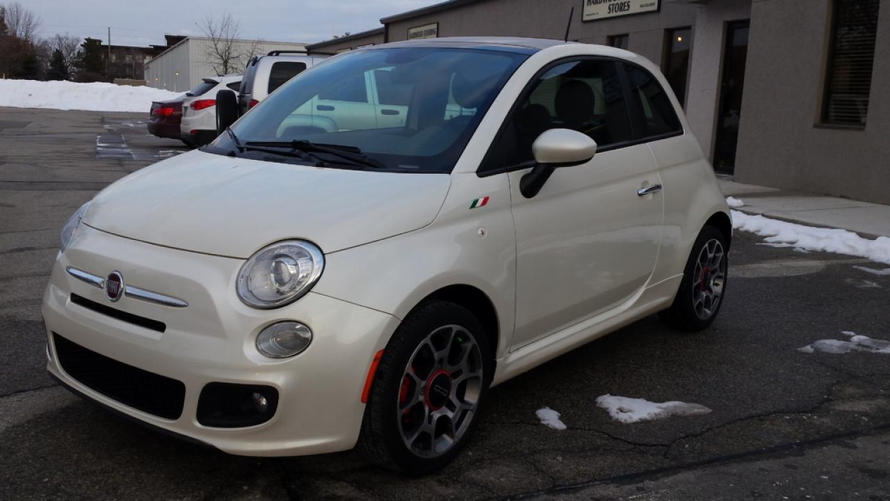 Used 2012 Fiat 500 HB SPORT/LEATHER/SUNROOF for sale in Burlington, ON