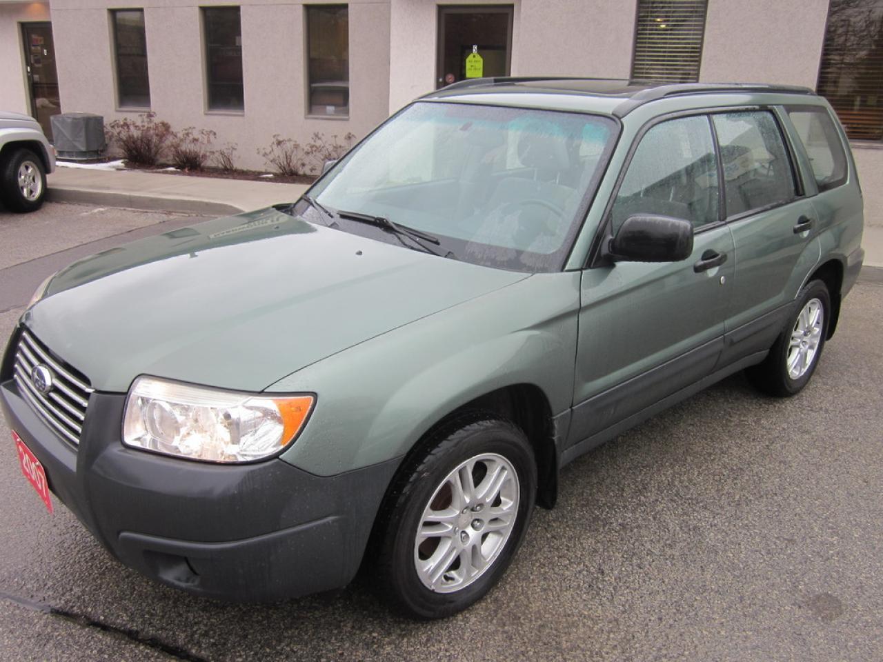 Used 2007 Subaru Forester COLUMBIA EDITION/SUNROOF for sale in Burlington, ON