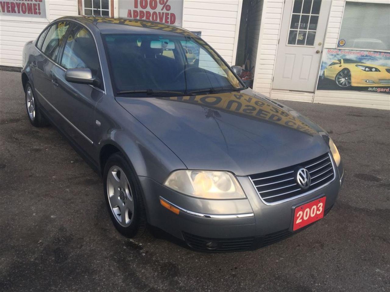 Used 2003 Volkswagen Passat GLS / LOADED / ALLOYS / CLEAN for sale in North York, ON