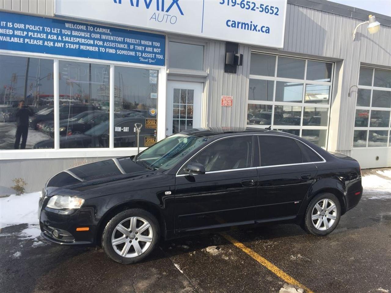 AUDI S LINE, PRISTINE VEHICLE, ALL WHEEL DRIVE, VEHICLE COMES CERTIFIED, E TESTED AND PROFESSIONALLY DETAILED! You wont find another one like this! Contact our sales team now 519 652 5652