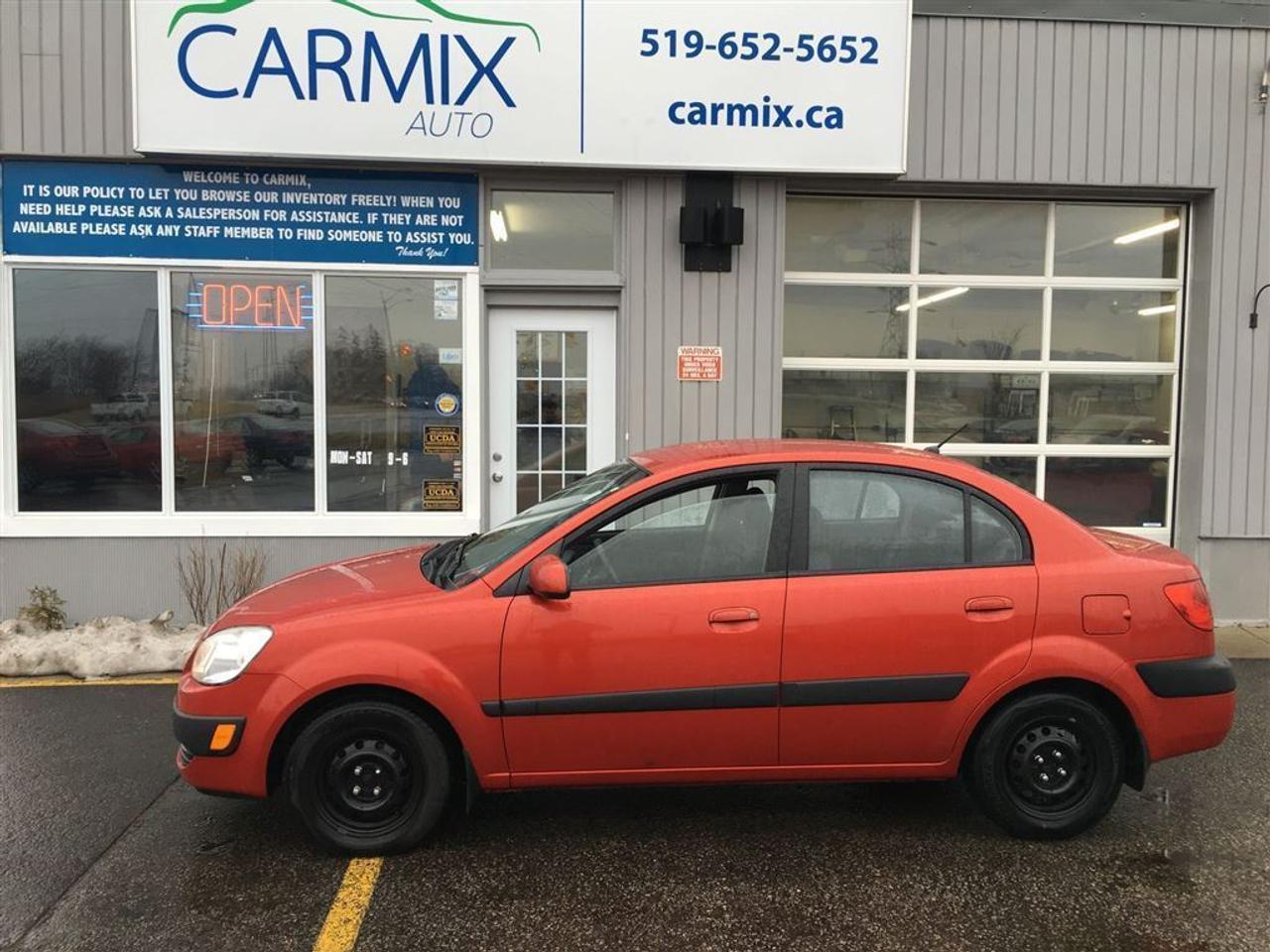 Just arrived, this clean rio has lots of life left. This vehicle comes Certified and Etested! In great condition. Previously undercoated! Call our sales team today @ 519-652-5652