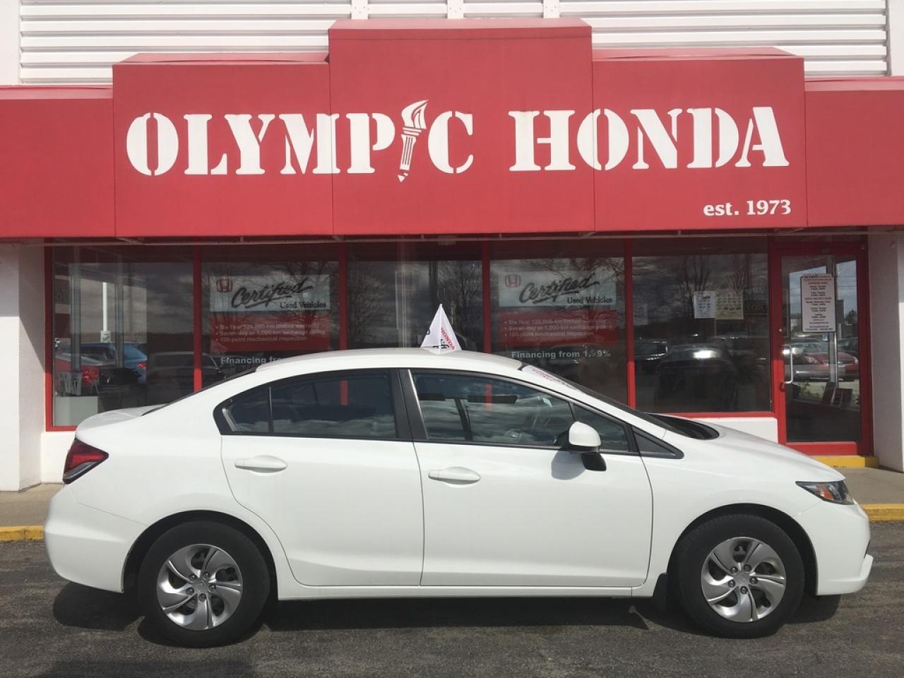 Used 2013 Honda Civic LX | Well Equipped | Cruise | Bluetooth | for sale in Guelph, ON