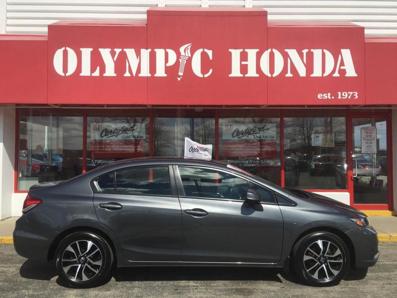 Used 2013 Honda Civic EX | Cruise | Bluetooth | moonroof | for sale in Guelph, ON