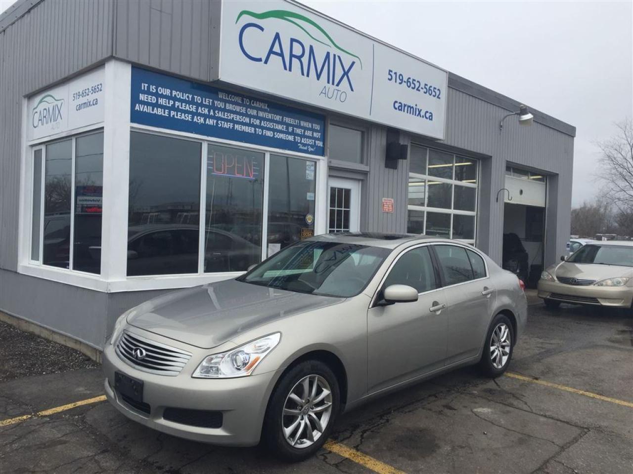 Used 2008 Infiniti G35 Luxury, AWD, ROOF! for sale in London, ON