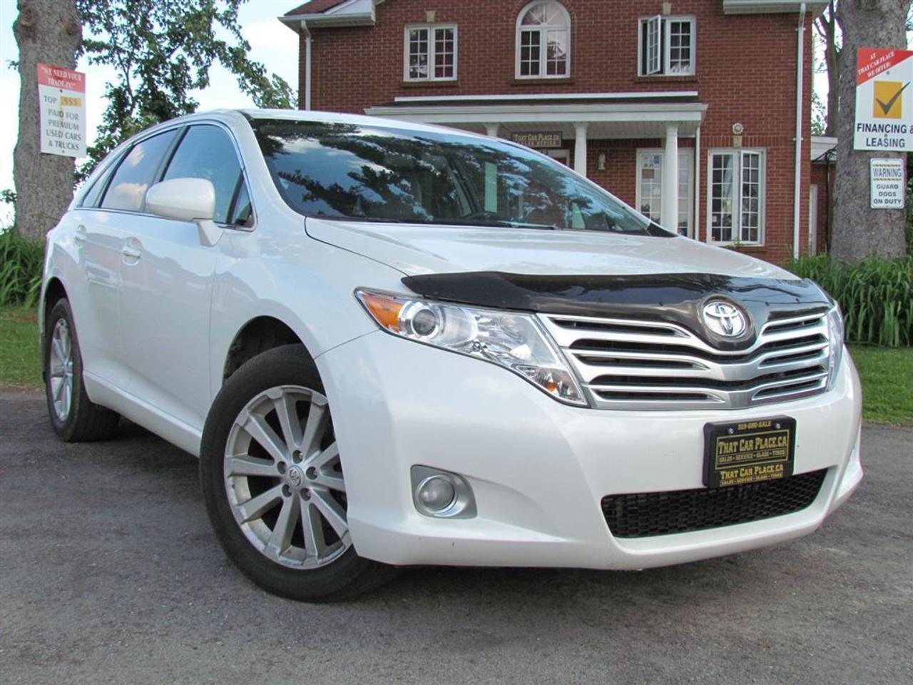Roooooll your way in to check this 2011 Toyota Venza All Wheel Drive. The right vehicle to have all year round especially if you are looking for an SUV or crossover. The Toyota brand that everyone loves and relies on. It has the nice interior cloth seating with heated seats. Keep your bum warm on the cold chill mornings or ice cold winter nights. Heated power mirrors power locks and power windows. Bluetooth capability for hands free talk. No more tickets. Talking about tickets this Venza is also equipped with cruise control to prevent you from speeding for those who have a heavy foot. Sharp looking Alloy wheels tinted windows CD Player and the list goes on. Dual Climate control Side Airbags Air Conditioning and the list still goes on... Test drive today or come in for a hide and go seek game with this Toyota Venza! Clean CarProof!Drive this vehicle for $74 wkly for 72 months $0 down & 4.9 % interest. That Car Place has been in business for over 25 years voted #1 Best Used Car Dealership in London Ontario for 2014 and 2015 Top Choice Award for 2015 as well as Londons Readers Choice Award 2015 winner in 5 different categories including Favourite Domestic and Import Used Car Dealership. That Car Place holds a solid A Better Business Bureau rating and achieved the most likes on social media ever in the used car dealership category. We offer guaranteed customer satisfaction including no price haggle providing delivery anywhere in CANADA! Our reviews speak for themselves. httpthatcarplace.careviews2Our friendly and welcoming environment provides you with the greatest service with no hassle no pressured sales and no obligations. If you are not happy neither are we!With over 150 of quality handpicked vehicles in stock to present the greatest selection and variety. We at That Car Place are committed to achieving a 100% approval with the best interest rates and affordable payments to fit your budget every single time. Our Finance Specialists provides same day approvals and work hard 247 to ensure achieving the lowest interest rate possible best terms and fully open end loans. Minimum qualifications. Whether its Good credit Bad credit No Credit Bankruptcy Proposal Divorce repossessions $0 down or simply low affordable payments we can get it done for you.If That Car Place cannot get you Financing Nobody can... Apply securely with confidence at httpthatcarplace.caapplyVisit us ThatCarPlace.ca at 443 Exeter Road London Ontario or call us 519686SALE (7253) or toll free 18669691999 or by email sales@thatcarplace.ca