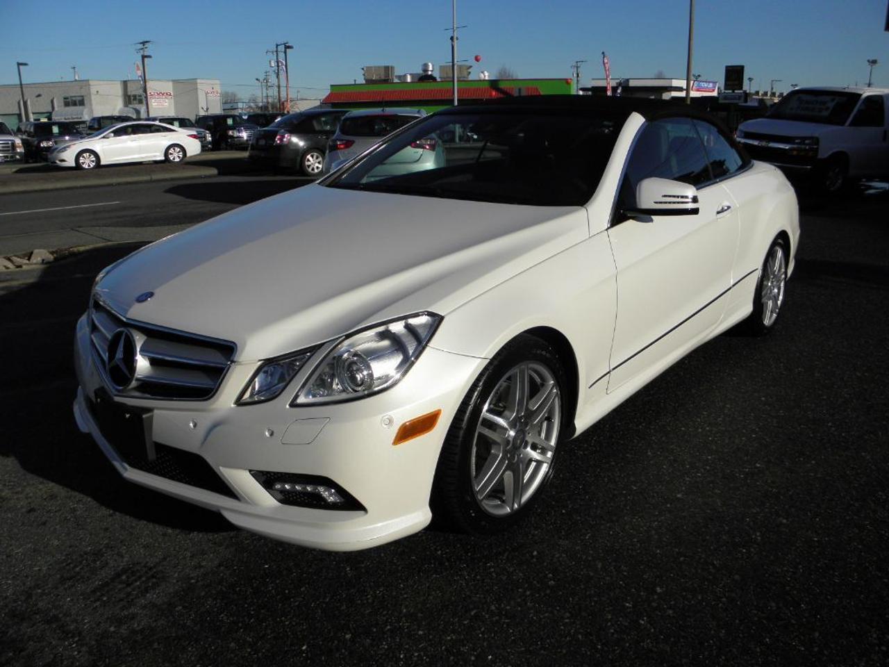 2011 Mercedes-Benz E350 Convertible, Automatic, 3.5L V6, Local Car, Loaded, Leather, Satellite Radio, Bluetooth, EXTRA CLEAN! Come and see this beauty today!!