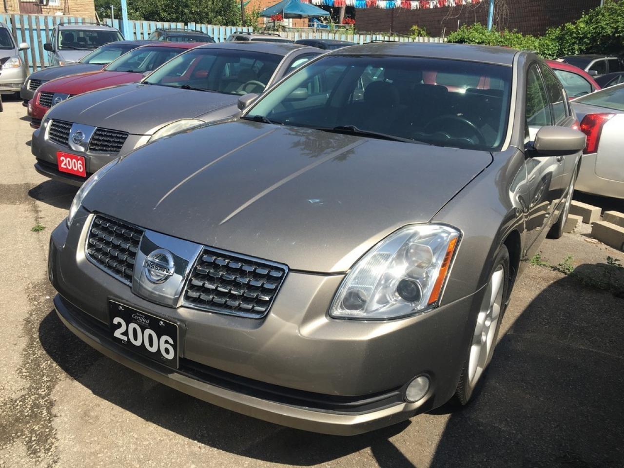 Used 2006 Nissan Maxima VRY LOW KM Panor. Sunroof Alloys Heated PWR Seats for sale in Toronto, ON