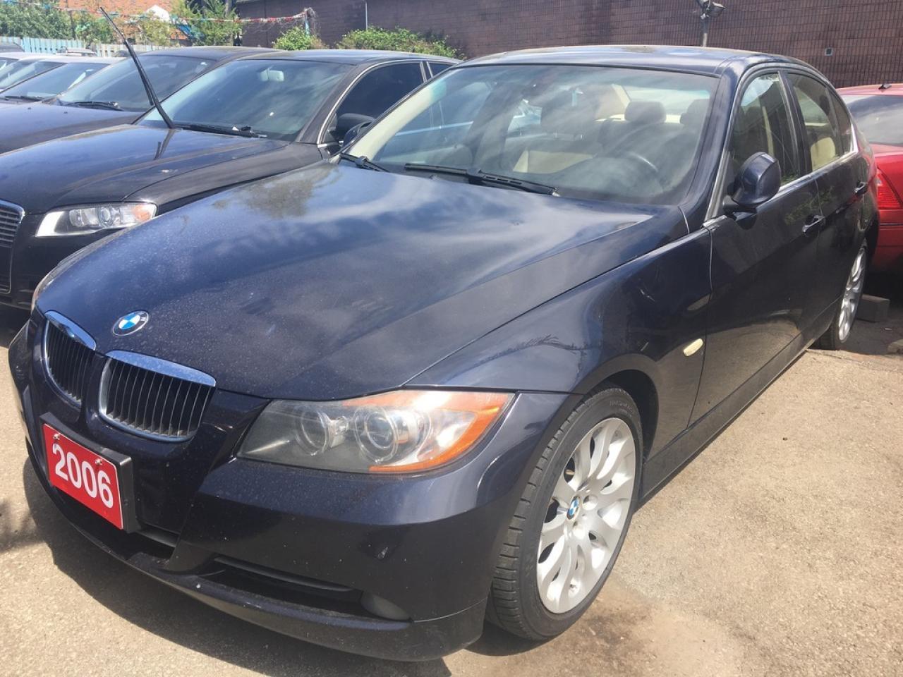 Used 2006 BMW 3 Series 330i LOW KM Leather Sunroof Alloys LOADED for sale in Toronto, ON