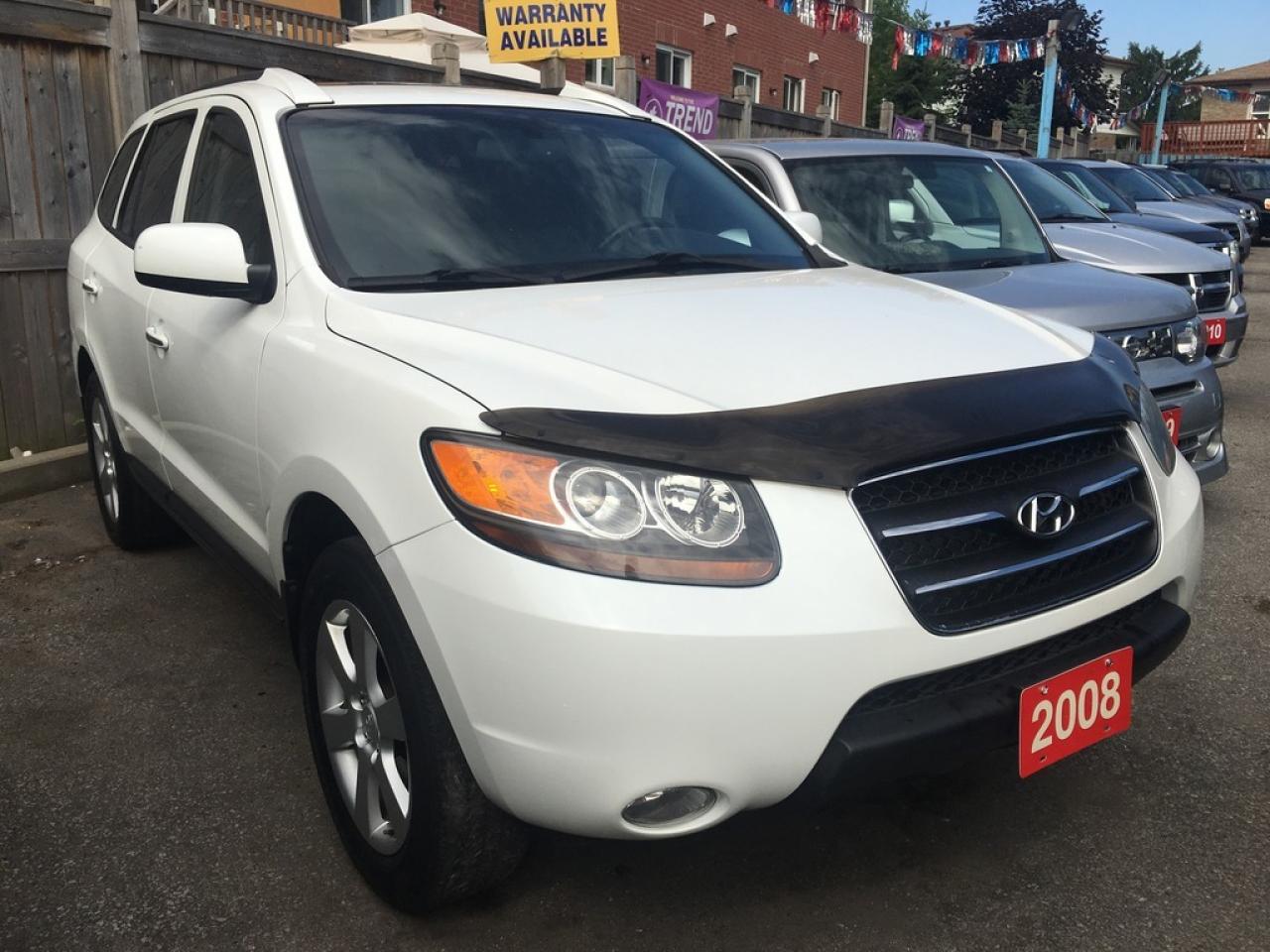Used 2008 Hyundai Santa Fe Limited 5-Pass | Leather | Moonroof | for sale in Toronto, ON